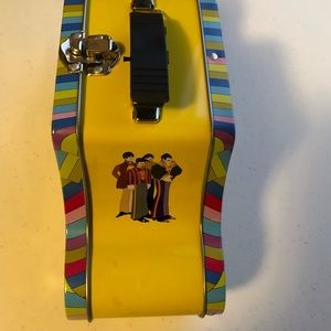 The Beatles Yellow Submarine lunch box tin